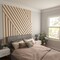 Ekena Millwork 48H x 3/8T Adjustable Wood Slat Wall Panel Kit w/ 4W Slats, Red Oak contains 11 Slats SWW55X48X0375RO - alternate 5